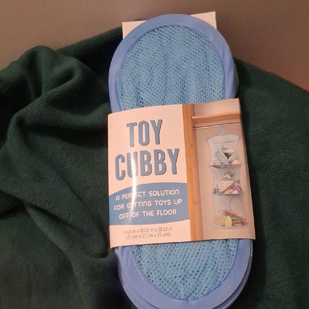Toy Cubby Blue Storage Solution